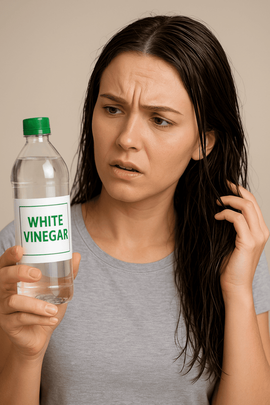 ¿Vinagre blanco para el cabello? Sí, y es más bueno de lo que imaginas