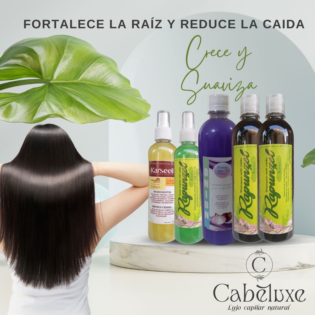 Kit CreceYA – ¡Bye Calvix! (-10% OFF + Envío Gratis + Regalo Gotas de seda).