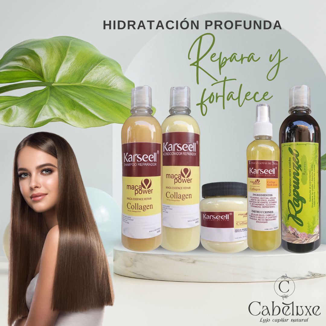 Kit Colágeno Reparación Intensiva (-10% OFF + ENVÍO GRATIS+ REGALO SHAMPOO ROMERO).
