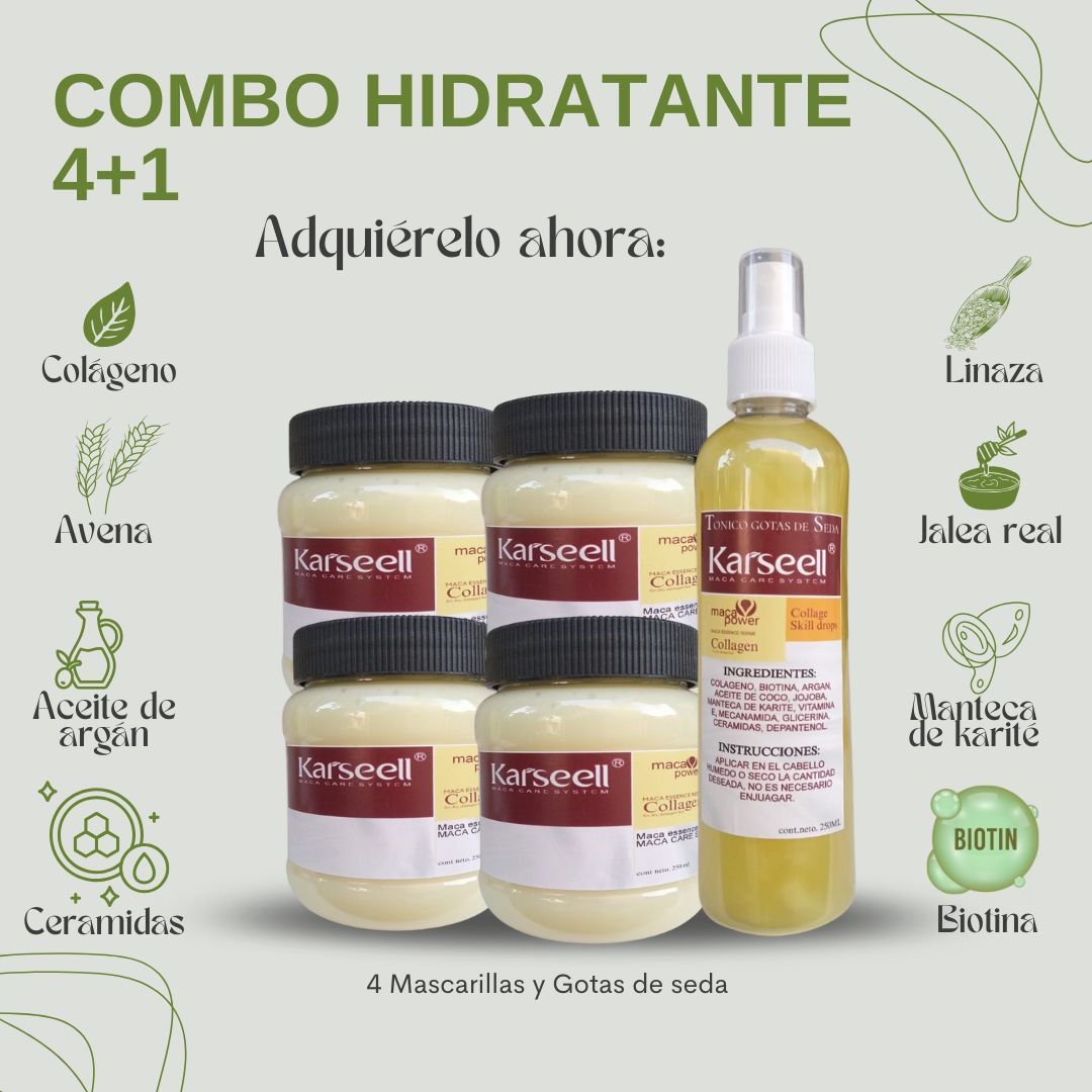 Combo Hidratante 4+1 (-10% OFF + ENVÌO GRATIS).