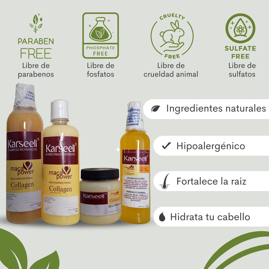 Kit Colágeno Reparación Intensiva (-10% OFF + Envío Gratis + Regalo Sorpresa).