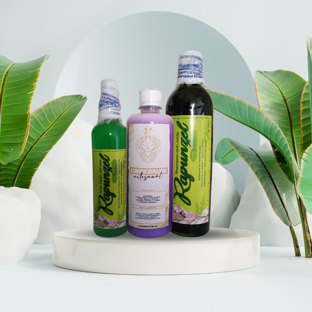 Kit Anti-Caída y Calvicie de Romero (-10% OFF + Envío Gratis + Regalo Sorpresa).
