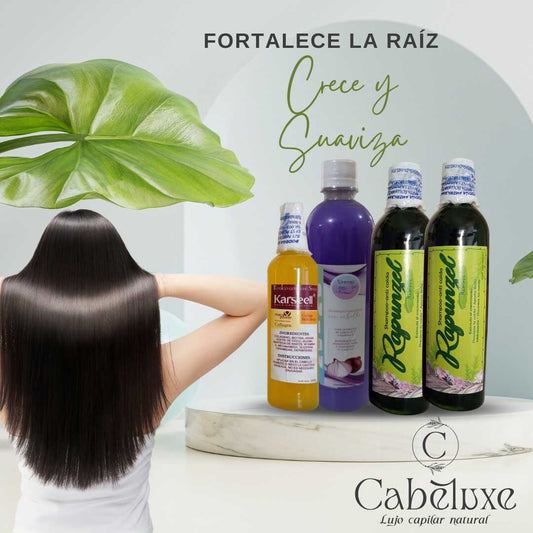 Kit FortaCrec Capilar Acelerado - Romero, Cebolla y Gotas de Seda (-10% OFF + Envío Gratis + Regalo Sorpresa).